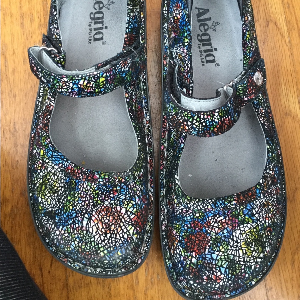 Alergia Belle Cathedral leather Mary Janes